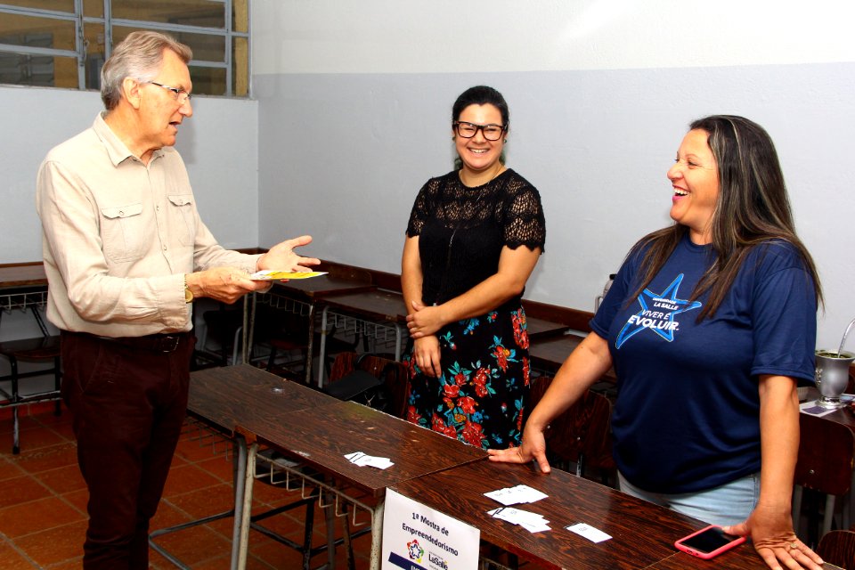 24.11.2018 - Gab Vice Prefeito - 1º Mostra Empreendedorismo Universidade La Salle - Foto Marcel Avila