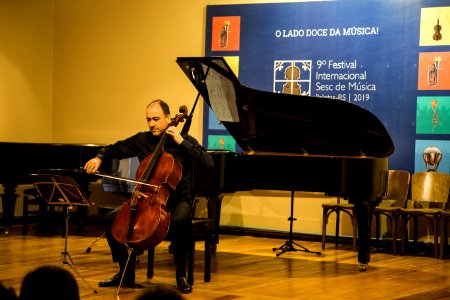 16.01.2019 - Prefeito em exercício Idemar Barz acompanha o Festival Sesc de Música 2019 no Conservatório - Foto: Gustavo Vara