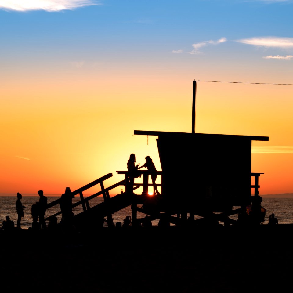 Santa Monica sunset