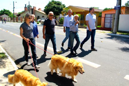 10.12.2018 - Gab Prefeita - Entrega Rua Lisboa - Foto Marcel Avila