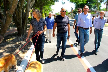 10.12.2018 - Gab Prefeita - Entrega Rua Lisboa - Foto Marcel Avila