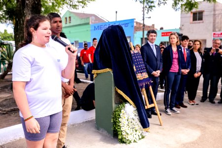 02.12.2018 Inauguração do busto de Camões - Fotos Gustavo Mansur