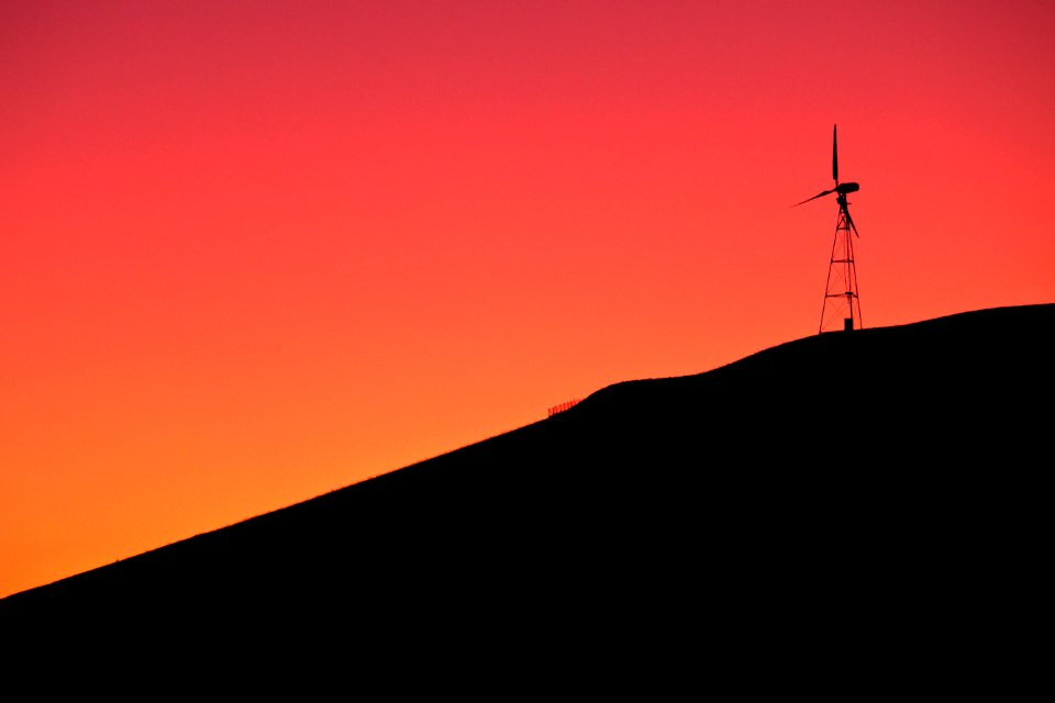 Windmill Sunrise