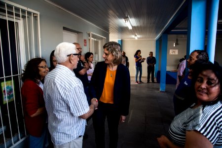 28.11.2018 - Prefeita Paula Mascarenhas realiza entrega da regularização fundiária do Loteamento Verona - Foto: Gustavo Vara
