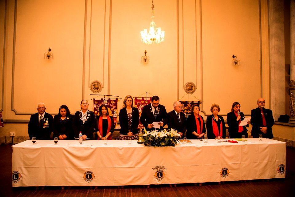 23.10.2018 - Prefeita Paula Mascanhenhas no evento de Assembléia geral festiva conjunta com os Lions Clubes Pelotas Centro, Núcleo Baronesa e Norte  - Foto: Gustavo Vara