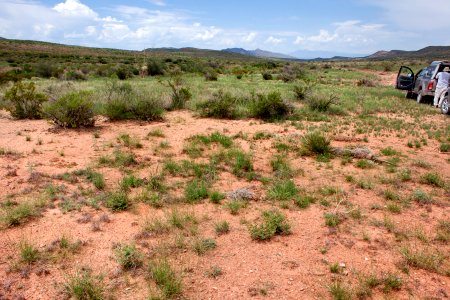 Eastern foothills of the Caballo Mountains photo