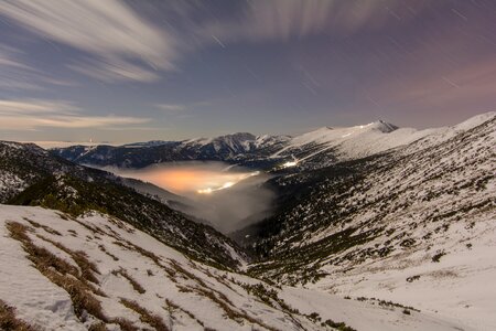 Snow winter slovakia