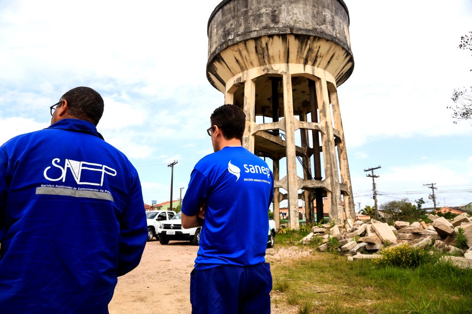 11.10.2018 - Prefeita Paula Mascarenhas e o vice Idemar Barz realizam a entrega de veículos no reservatório R5, entrega de máquinas e visita nas obras do Sanep,  no Fragata - Foto: Gustavo Vara