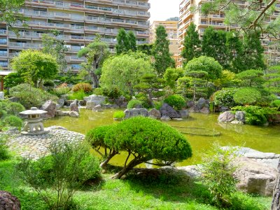 Monaco - Japanese garden photo