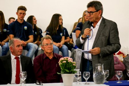 29.11.2018 - Gab Vice - Idemar Barz e Jair Seidel com Formandos da Emater em Canguçu - Foto Michel Corvello