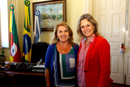 19.11.2018 - Gab Prefeita - Reunião com Vereadora Paula Ioris de Caxias do Sul - Foto Marcel Avila
