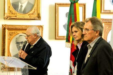 03.10.2018 - Prefeita Paula Mascarenhas e o vice Idemar Barz em acolhida aos novos servidores no Paço Municipal - Foto: Gustavo Vara