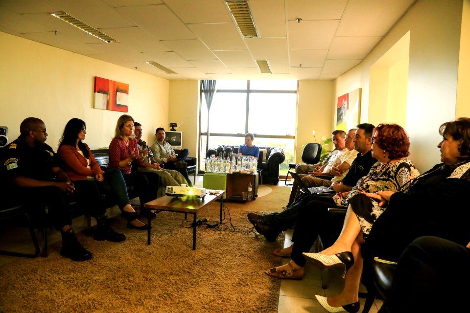 05.11.2018 - Prefeita Paula Mascarenhas  apresenta o Pacto Pelotas pela Paz na reunião do Fórum Regional de Execução Criminal - Foto: Gustavo Vara