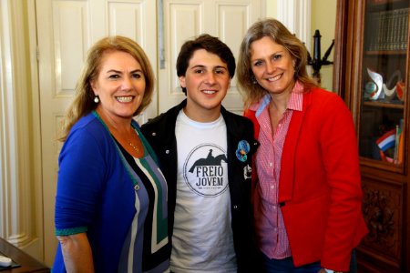 19.11.2018 - Gab Prefeita - Reunião com Vereadora Paula Ioris de Caxias do Sul - Foto Marcel Avila