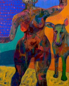 586 | Berit Jarama Estabrook | Zikhr | Acrylic | 24x30