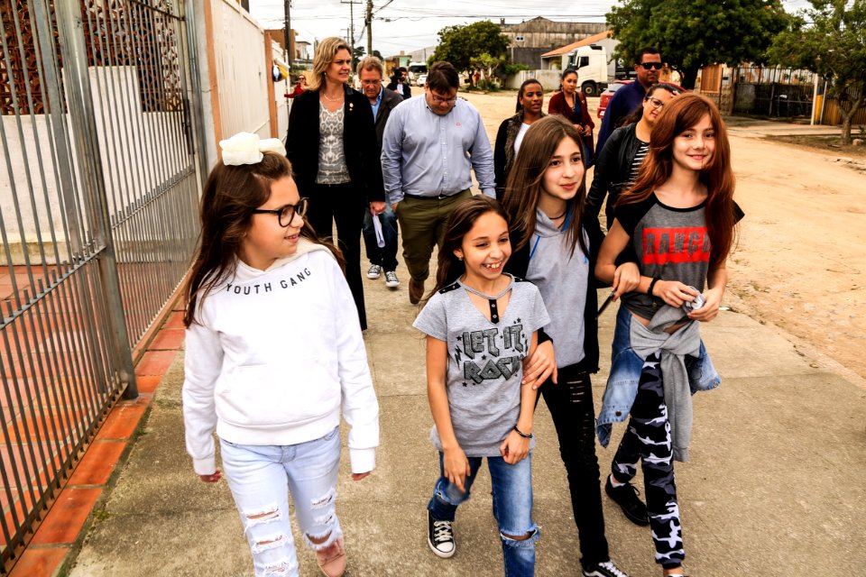 11.10.2018 - Prefeita Paula Mascarenhas e o vice Idemar Barz realizam a entrega de veículos no reservatório R5, entrega de máquinas e visita nas obras do Sanep,  no Fragata - Foto: Gustavo Vara