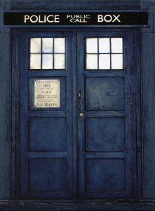 High Res TARDIS DVD Case Scan