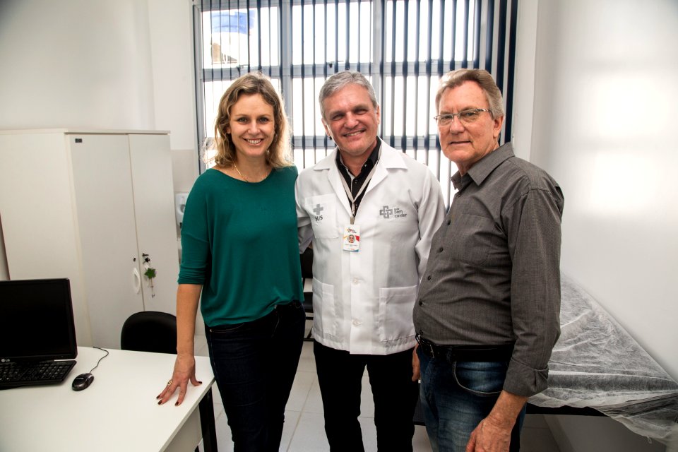 29.09.2018 - Prefeita Paula Mascarenha e o vice Idemar Barz na cerimônia de inauguração da UBS Virgilio Costa - Foto: Gustavo Vara