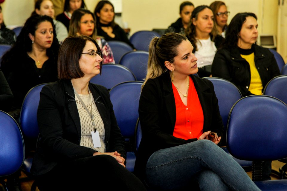 03.10.2018 - Prefeita Paula Mascarenhas e o vice Idemar Barz em acolhida aos novos servidores no Paço Municipal - Foto: Gustavo Vara
