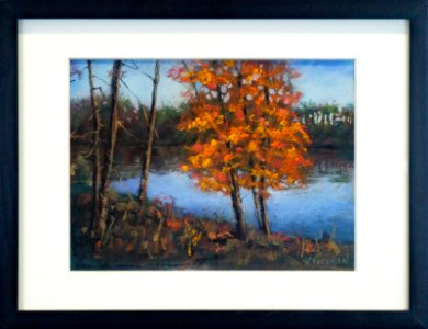 002 | Nancy Freeman | From the Path | Pastel | 13.25x17.25