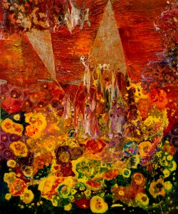 252 | Hernan Murno | Hanging Garden #2 | Mixed Media | 24x20
