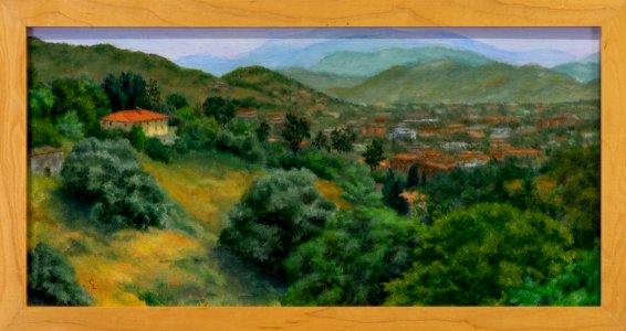 070 | Cindi Lewis | Bergamo View | Oil | 10x18