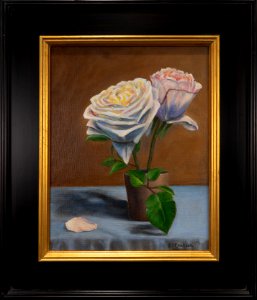 114 | Brent Erickson | Two Roses | Oil | 17x20