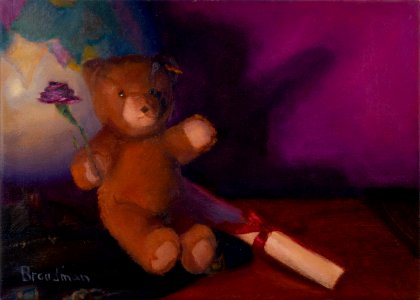 078 | Ellen Broadman | Farewell to Childhood | Oil | 12x16