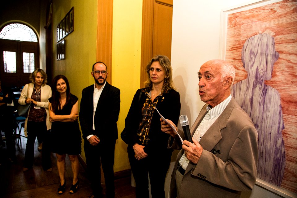 07.11.2018 - Prefeita Paula Mascarenhas participa da abertura da exposição L.C. VINHOLES: CONSTELAÇÕES E FRONTEIRAS DISSIPADAS - comemorações do 32º aniversário de fundação do Museu - Foto: Gustavo Vara