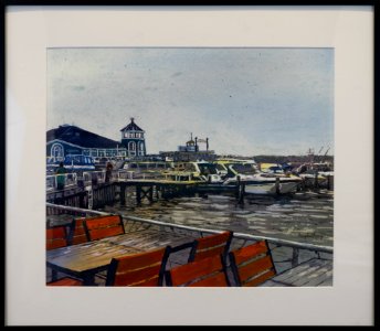 287 | Angela Lacy | Morning After the Rain | Watercolor | 20.5x23