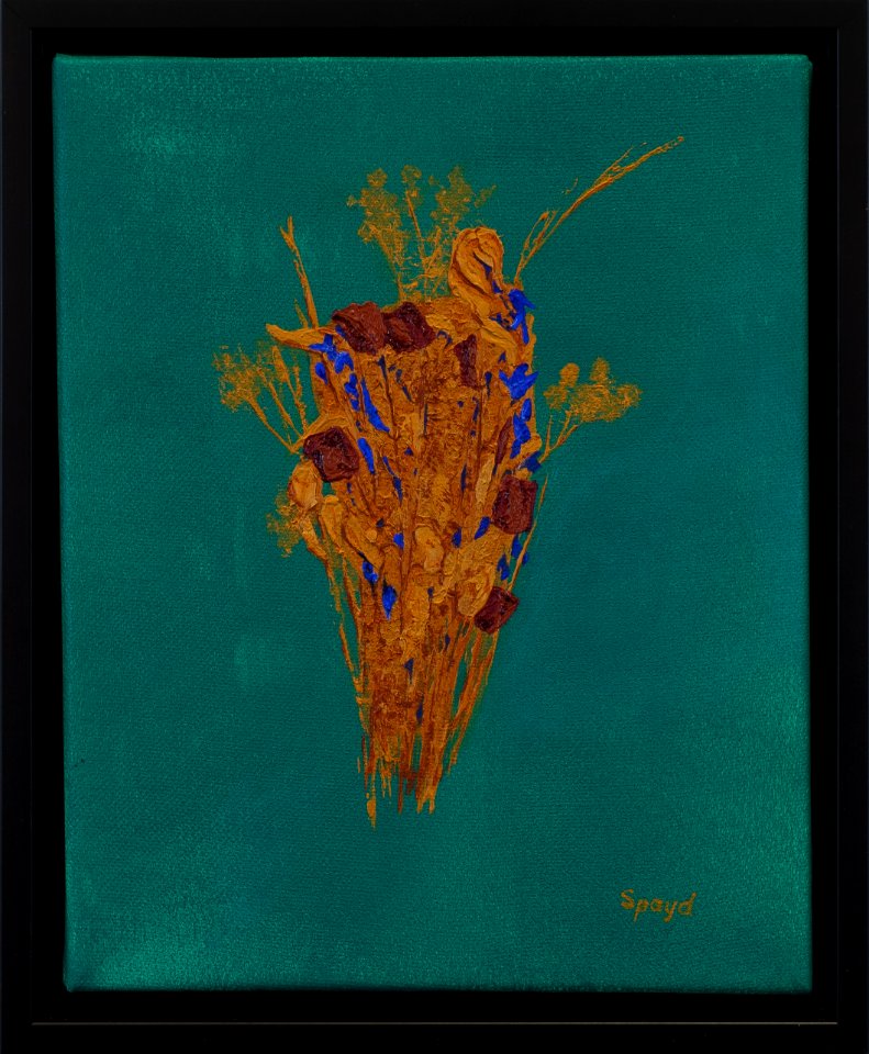 179 | Steven Spayd | Dusty Roses | Acrylic | 11.5x9.5