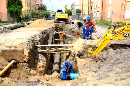 07.11.2018 - SANEP - Construção Adutora ETA São Gonçalo na rua Barão de Santa Tecla - Foto Marcel Avila (5)