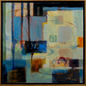 309 | Mina Hanig | Market Square | Acrylic | 24x24