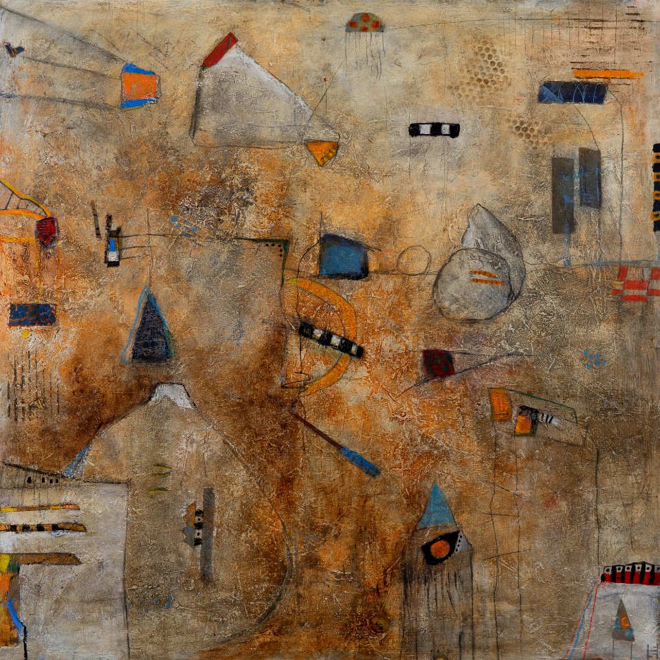 217 | Courtney Hengerer | Limbo | Mixed Media | 24x24