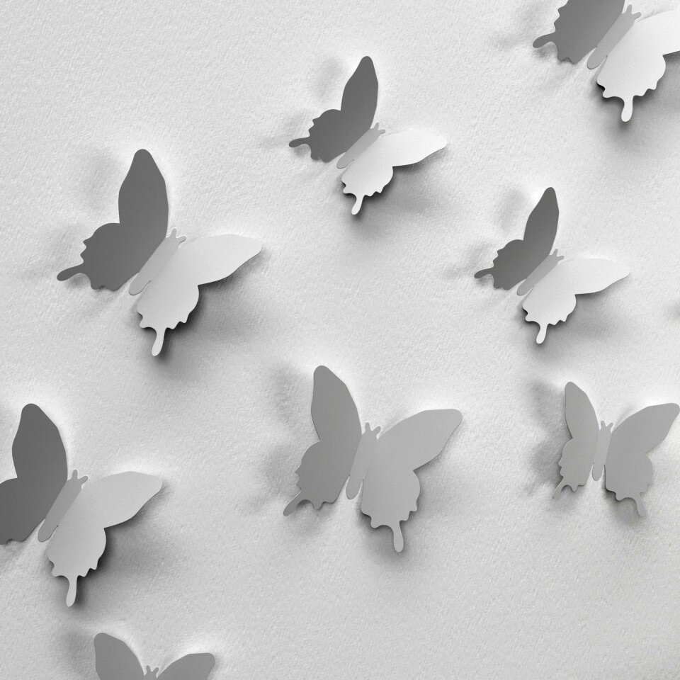 Color paper decoration colorful