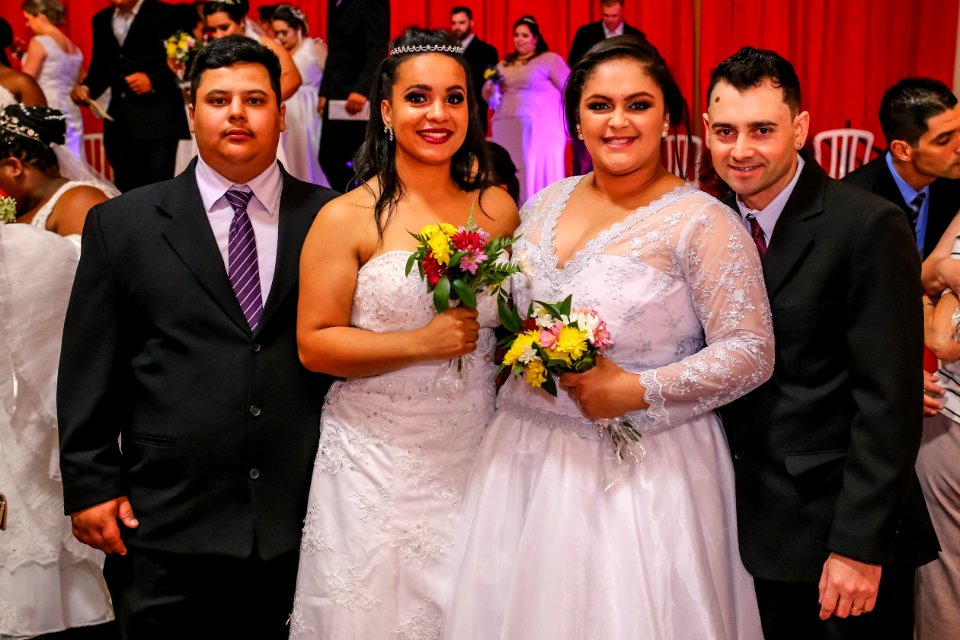 09.11.2018 Casamento Coletivo - Fotos Gustavo Mansur