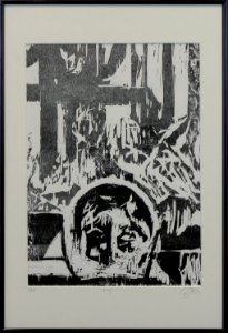 343 | Annika Papke | hey!! | Printmaking | 21x14.5