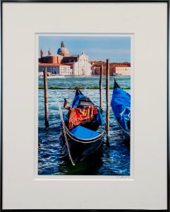 539 | Helen Sampson | Gondola with Venetian Flag | Photography | 20x16