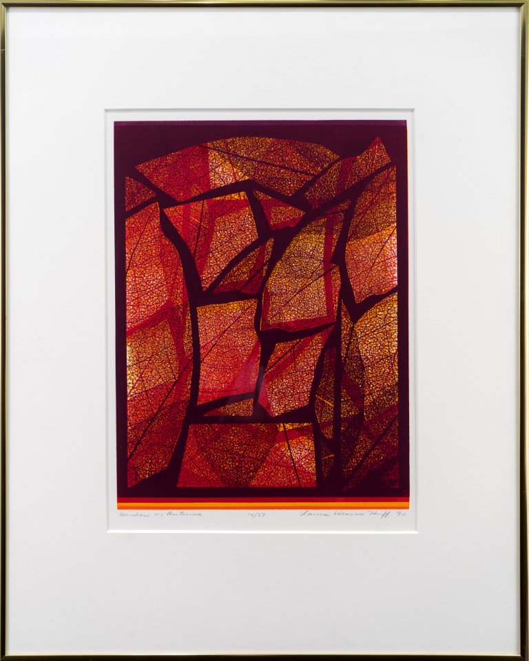 147 | Laura Huff | Windows in Autumn | Printmaking | 20.25x16.25