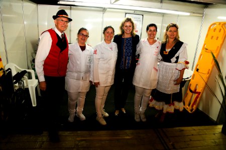 31.10.2018 - Prefeita Paula Mascarenhas e o vice Idemar Barz participam do jantar de abertura da Oktoberfest de Pelotas - Foto: Gustavo Vara