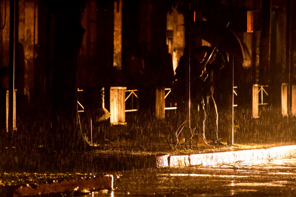 29.09.2018 - Forte temporal atinge a cidade de Pelotas - Foto: Gustavo Vara