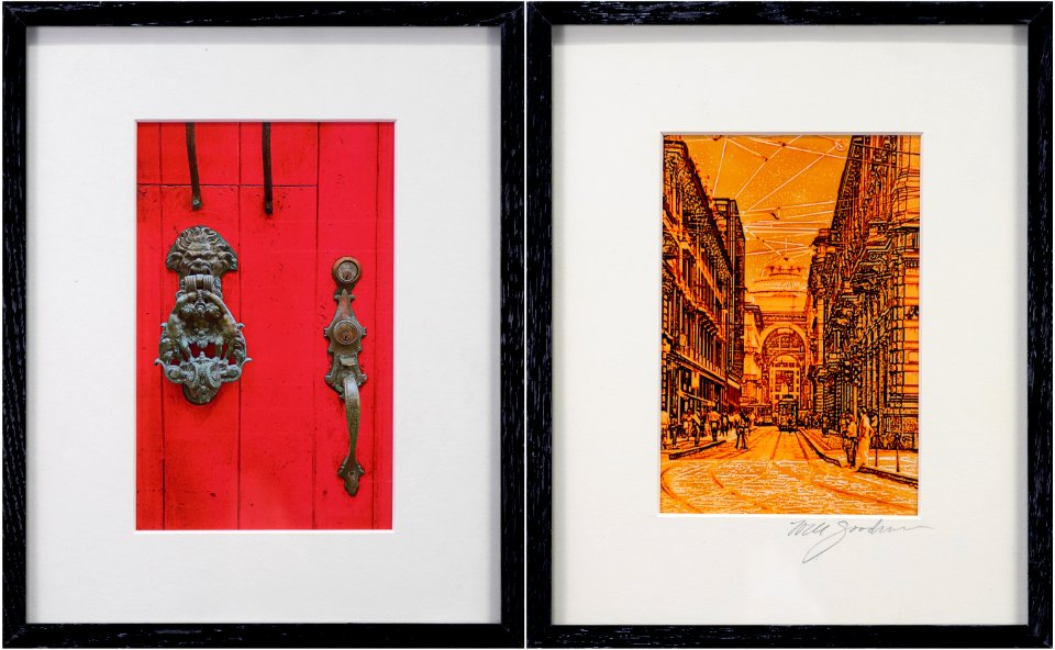 331 | Helen Goodrum | Knockers (A), Milano Streetcars (B) | Photography | 8.5x20.1
