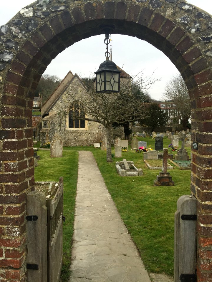 Mill Hill cemetery gate