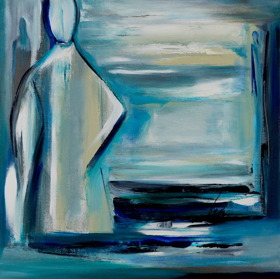 370 | Joanne Roberts-Wittauer | Open to Interpretation | Mixed Media | 20x20