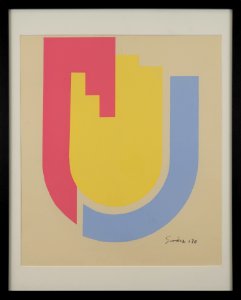 622 | Simone Simon | Abstract | Printmaking | 20x16