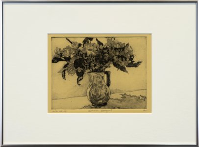 323 | Cindi Lewis | Summer Bouquet | Printmaking | 12x16