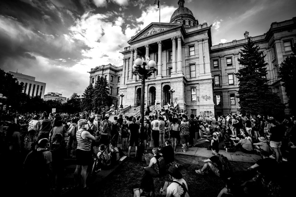 Denver Protest March photo