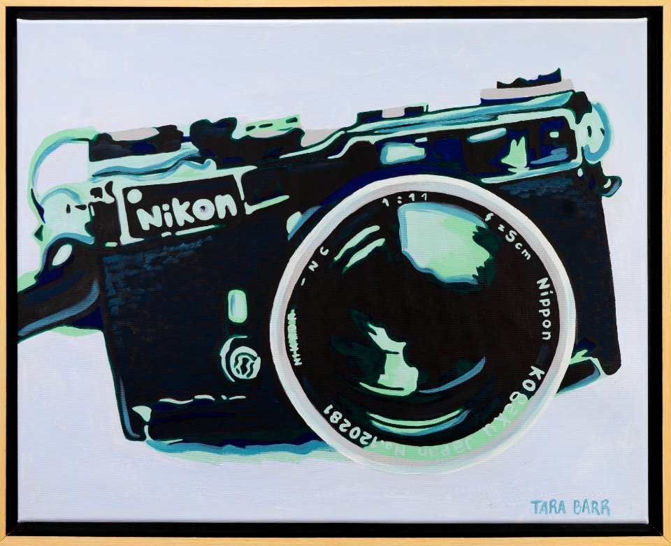 011 | Tara Barr | Nikon | Acrylic | 16x20