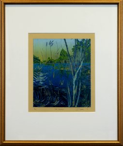 180 | Jennifer Dunbar | Au Gres II | Printmaking | 25x21.5
