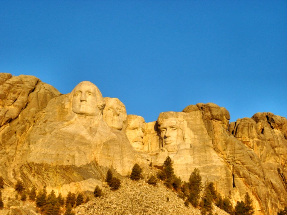 Early Morning at Mount Rushmore